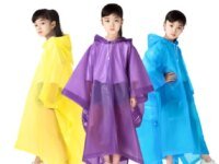 Imperméable enfant léger et pliable en EVA : protection pluie efficace, respirant, réutilisable et pratique pour école, voyage et randonnée. Disponible maintenant !