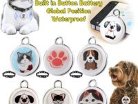 Traceur GPS anti‑perte pour chiens et chats. Localisation mondiale en temps réel, Bluetooth intelligent, alerte sonore, étanche, compact et compatible iOS/Android.