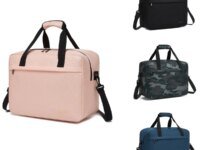 Sac de cabine KONO 40×30×20 cm, 24 L, léger et homologué compagnies aériennes. Idéal voyage, sport, week‑end. Polyester premium, poche filet, bandoulière.