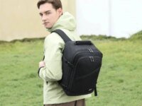Sac à dos cabine KONO 3‑en‑1, 20 à 38 L, compatible Ryanair. Ouverture valise, poches organisées, confort dorsal, polyester résistant. Idéal voyage & week‑end.