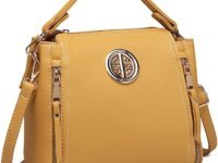 Sac bandoulière KONO en cuir PU premium, élégant et spacieux. Bandoulière amovible, poches organisées, idéal quotidien & cadeau. Style intemporel.
