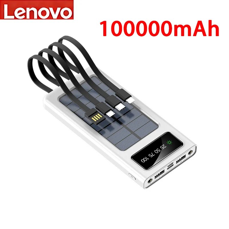 White 100000mah