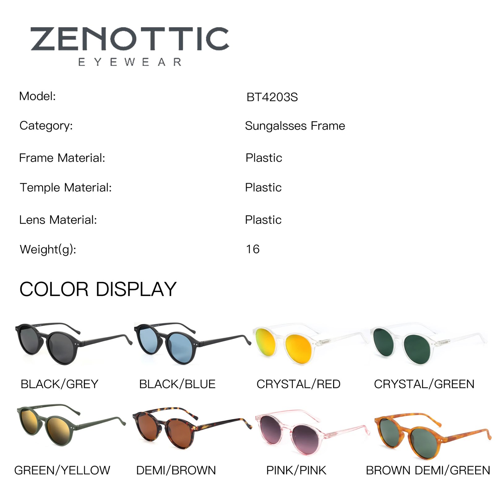 ZENOTTIC – Lunettes de soleil polarisées rétro 2026/2025 – Monture ronde vintage unisexe, verres polarisés UV400, protection solaire Port. Rapide 3 ZENOTTIC – Lunettes de soleil polarisées rétro 2026/2025 – Monture ronde vintage unisexe, verres polarisés UV400, protection solaire Port. Rapide – Image 3
