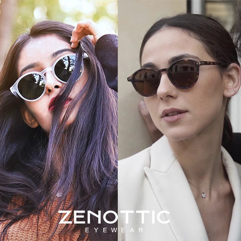 ZENOTTIC – Lunettes de soleil polarisées rétro 2026/2025 – Monture ronde vintage unisexe, verres polarisés UV400, protection solaire Port. Rapide 2 ZENOTTIC – Lunettes de soleil polarisées rétro 2026/2025 – Monture ronde vintage unisexe, verres polarisés UV400, protection solaire Port. Rapide – Image 2