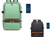 Sac à dos isotherme ZEAILI étanche avec compartiment repas, poche PC, port USB. Idéal travail, randonnée, outdoor. Grande capacité et organisation optimale.