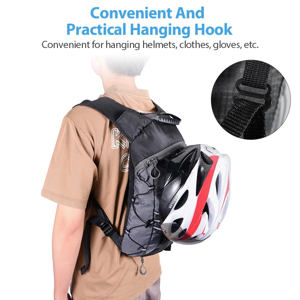 Sac à dos de course NEWBOLER 10L – Ultra‑léger, respirant, avec sac d’hydratation | Running, Cyclisme, Marathon, Randonnée Liv. rapide 4 Sac à dos de course NEWBOLER 10L – Ultra‑léger, respirant, avec sac d’hydratation | Running, Cyclisme, Marathon, Randonnée Liv. rapide – Image 4