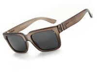 Lunettes de soleil rétro rectangulaires ZENOTTIC avec lentilles polarisées UV400. Confort, style et protection pour la conduite et les activités extérieures.