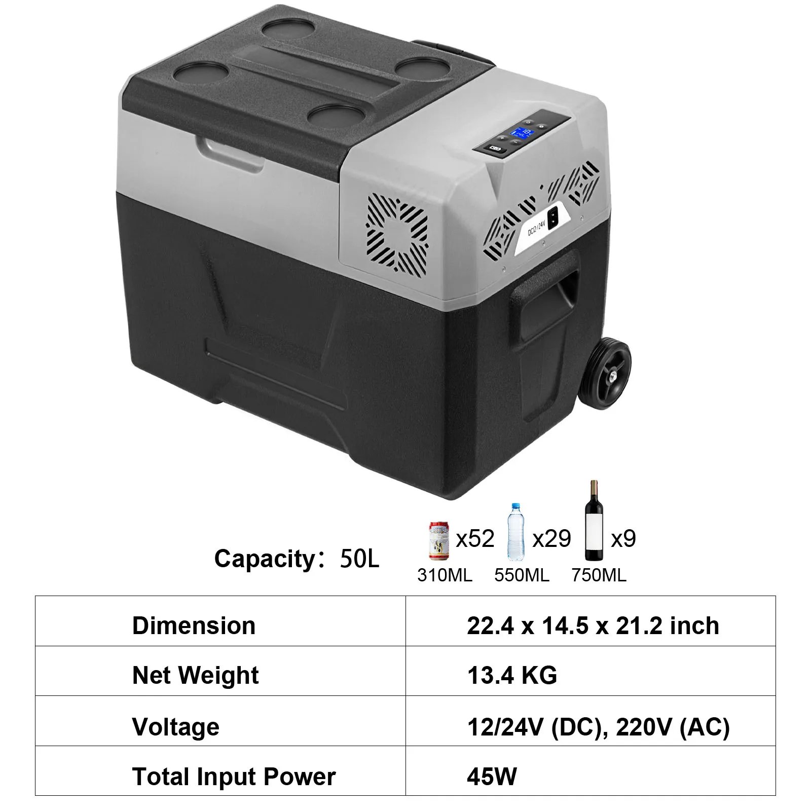 53Qt 50L