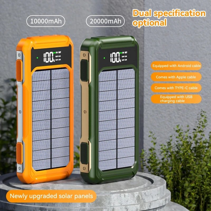 Batterie Solaire Lenovo Grande Capacité 200000mAh Charge rapide 2 Batterie Solaire Lenovo Grande Capacité 200000mAh Charge rapide – Image 2