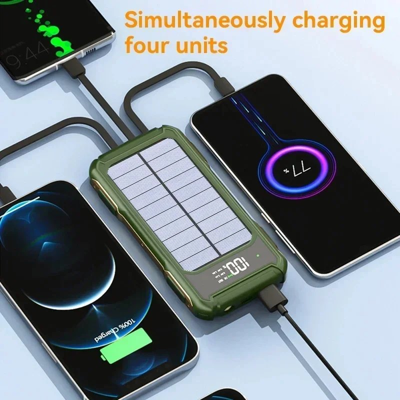 Batterie Solaire Lenovo Grande Capacité 200000mAh Charge rapide 4 Batterie Solaire Lenovo Grande Capacité 200000mAh Charge rapide – Image 4