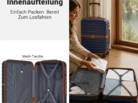 Valise Kono Travel combine un style rétro élégant avec des fonctionnalités modernes