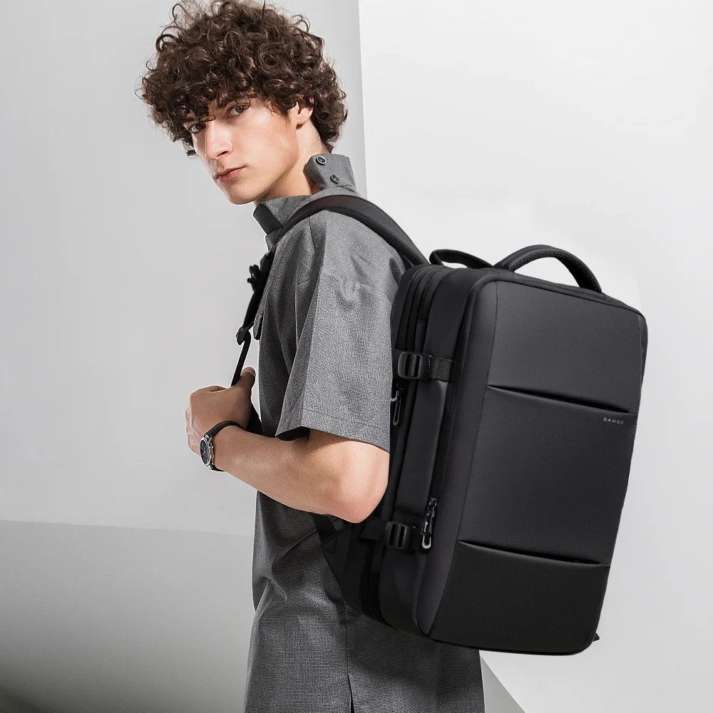 Sac à Dos BANGE Extensible Étanche Grande Capacité Ordinateur 17" Env. rapide 6 Sac à Dos BANGE Grande Capacité Ordinateur Dix Sept Pcs