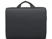 Sac Fourre‑Tout Professionnel Noir Format Dossiers Travail Quotidien Déplacements Affaires