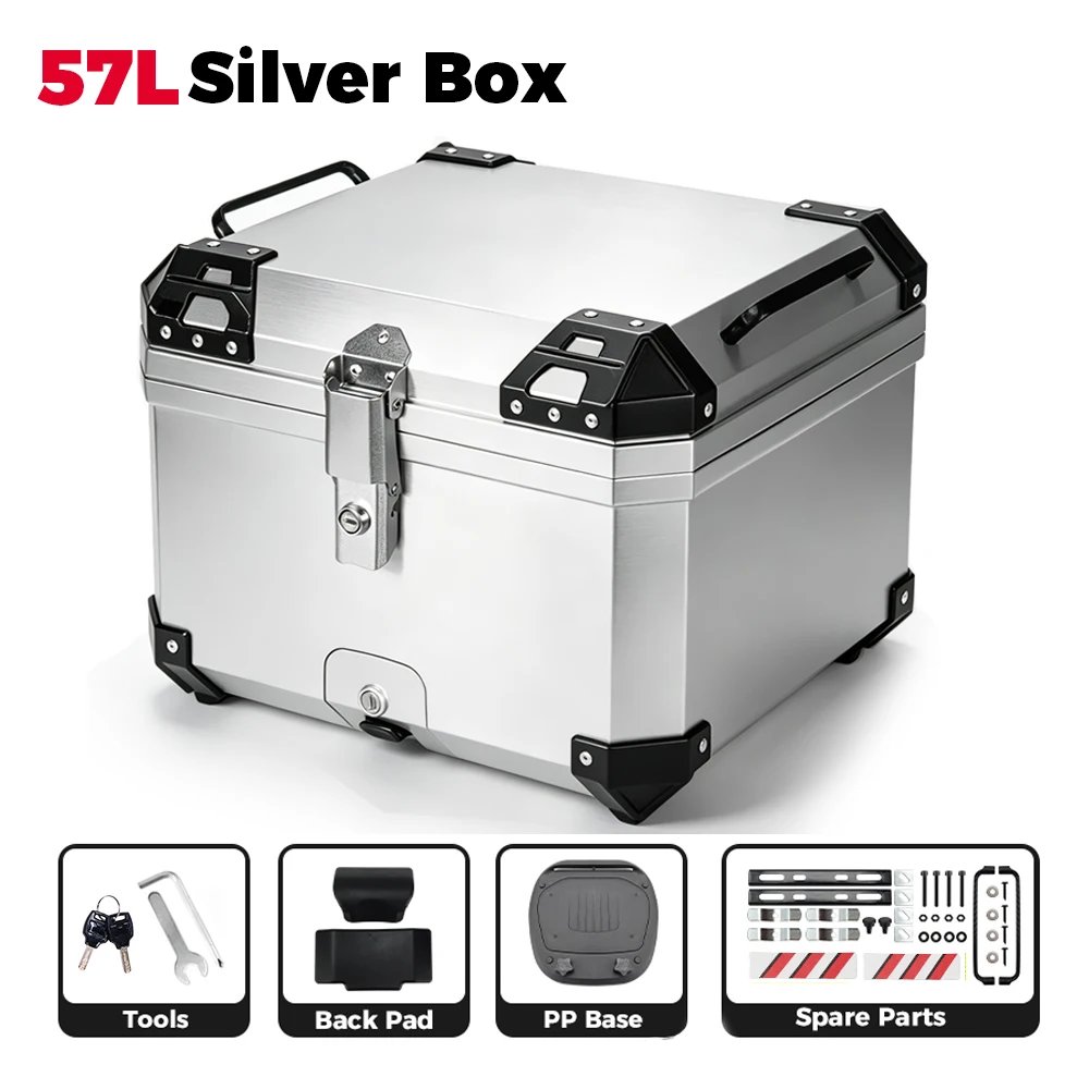 57L Silver Box