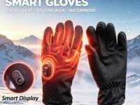 Gants chauffants NEWBOLER pour hommes et femmes. Chauffage électrique USB, imperméables, écran tactile, antidérapants, doigts complets, idéals moto, ski, randonnée, outdoor. Confort thermique 360. Catégorie Sacs Cargo Utilitaires.