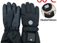 Gants chauffants USB NEWBOLER pour hommes et femmes. Chauffage électrique 360, écran tactile, imperméables, antidérapants, doigts complets, idéals moto, vélo, ski, randonnée, outdoor. Confort thermique hiver. Catégorie Sacs Cargo Utilitaires.