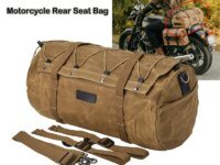 Sac de bagage arrière moto étanche universel. Grande capacité, toile résistante, fixation rapide, idéal pour BMW, Yamaha, Honda, Harley Davidson Touring. Parfait pour les road trips, déplacements longue distance et aventures nomades. Catégorie Sacs Cargo Utilitaires.