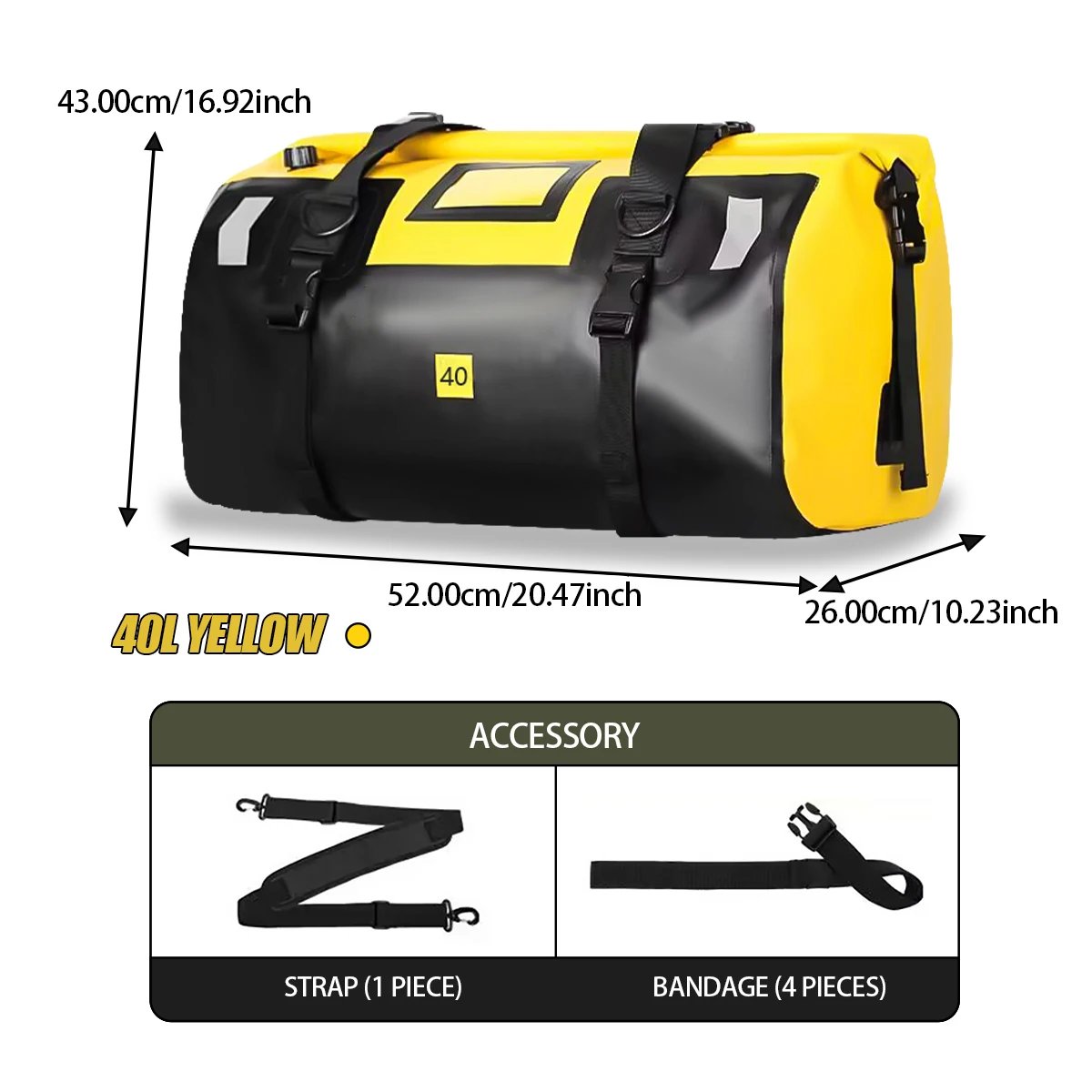 40L Yellow NO Logo