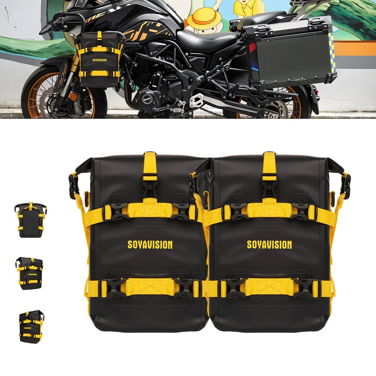 2X side bag C