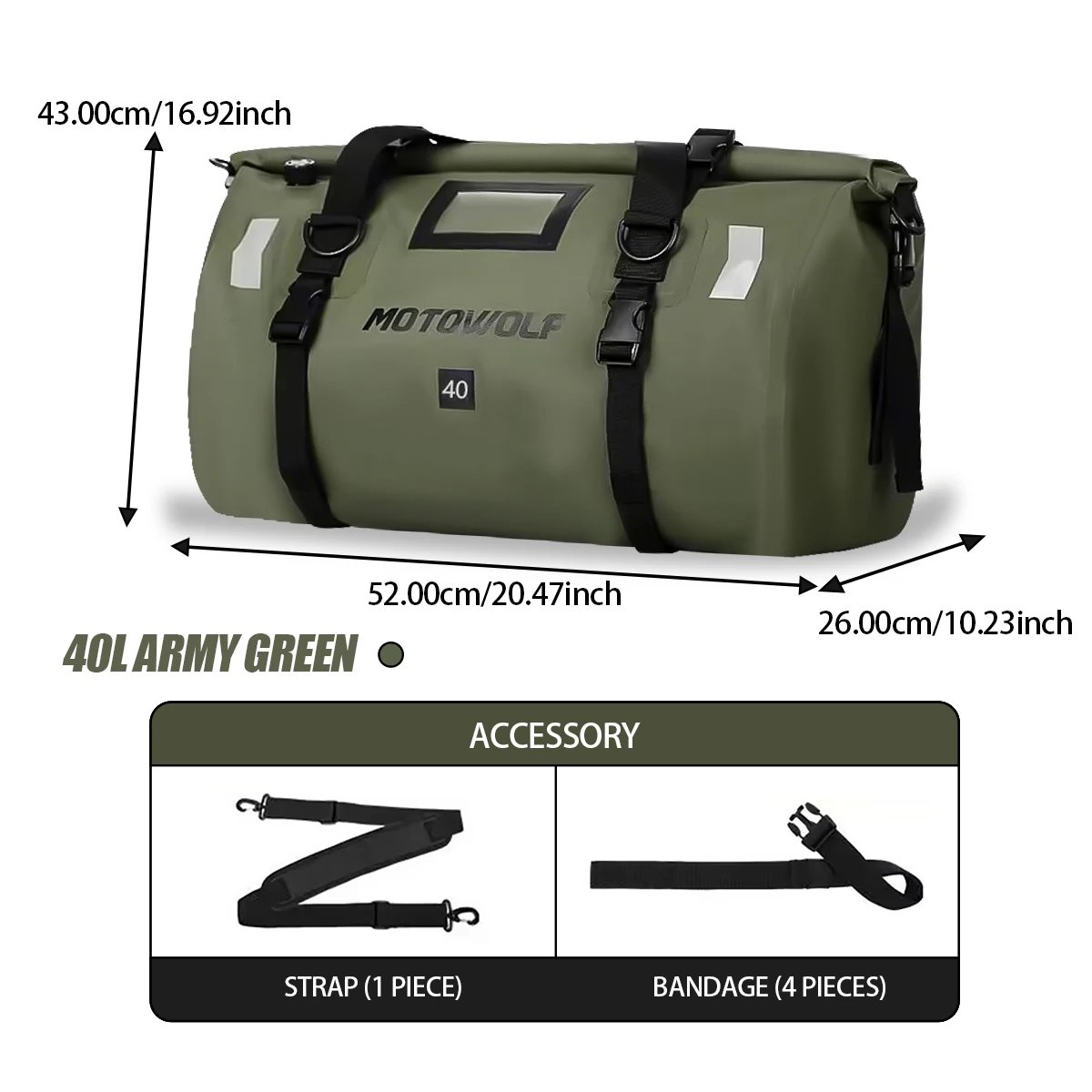 40L with logo