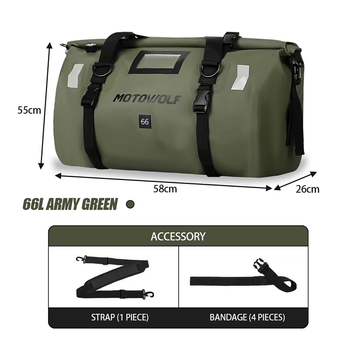 66L with logo